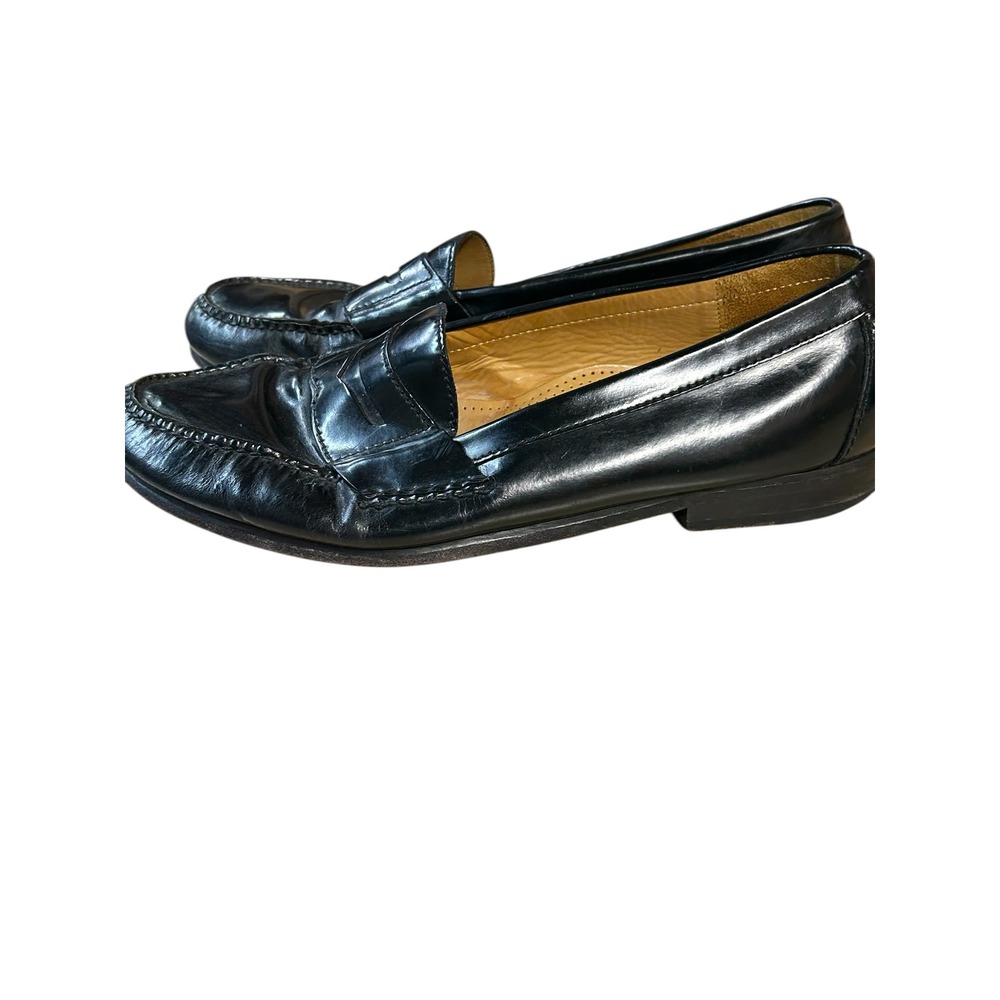 Cole Haan Mens Penny Loafers Black Leather‎ Dress Shoes Size 13 D - Picture 10 of 12
